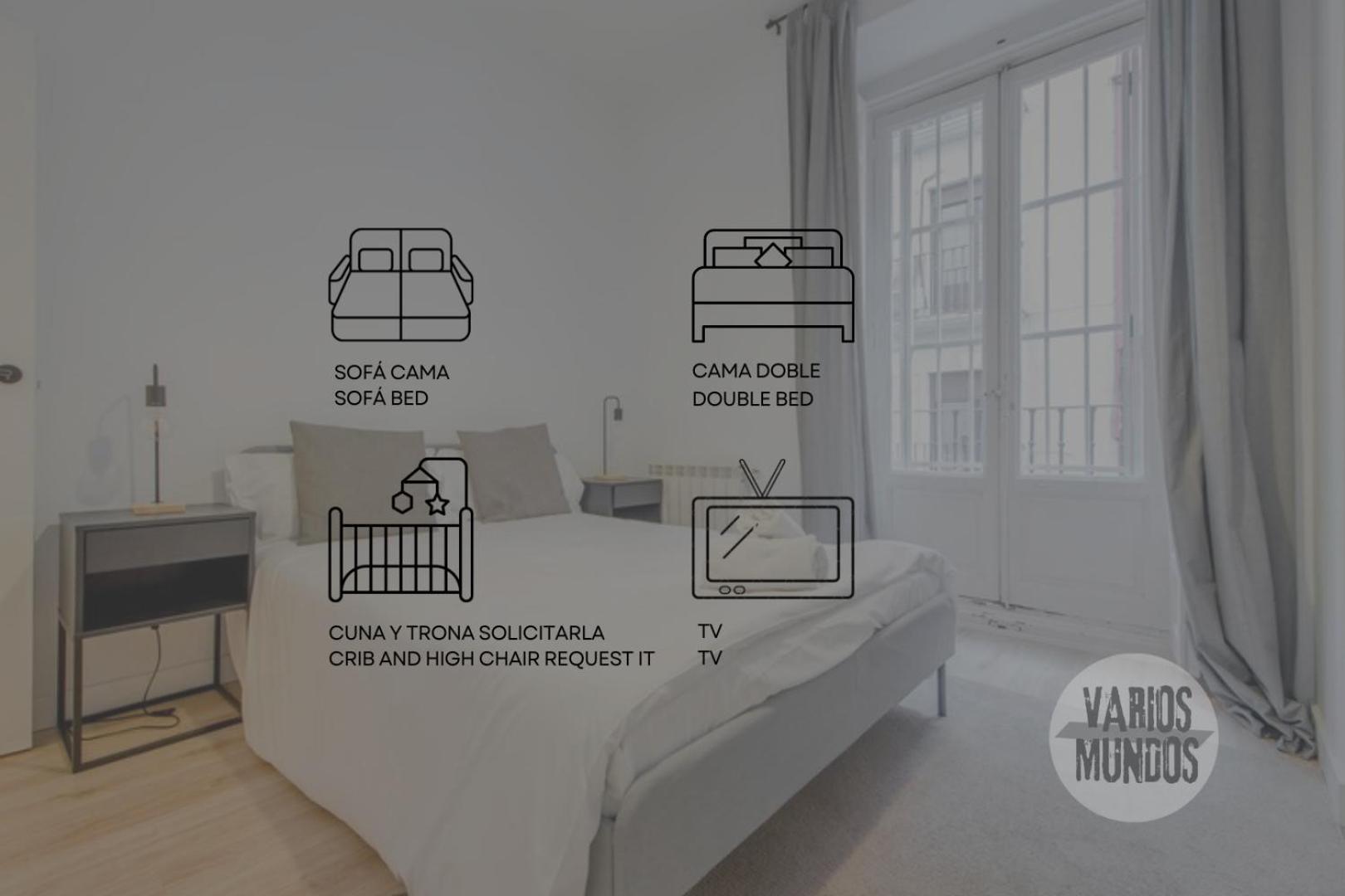 Premium Apt Para 9Pax En Calle Olmo - Centro De Madrid E1 외부 사진